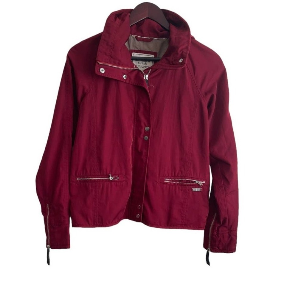 Abercrombie‎ & Fitch Women Jacket XS Hiking Camping Gorpcore Coastal Preppy Coat